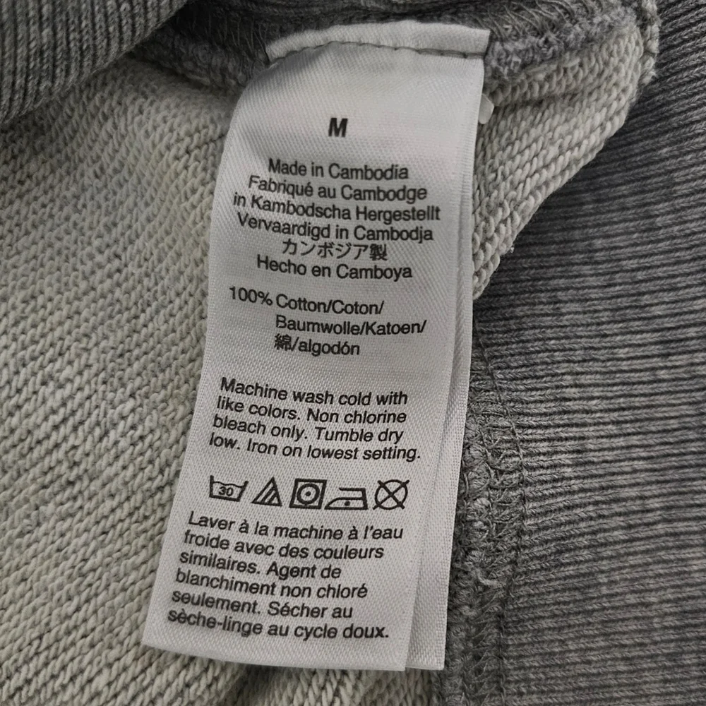 Like New J. Crew Plain Light Gray Hoodie